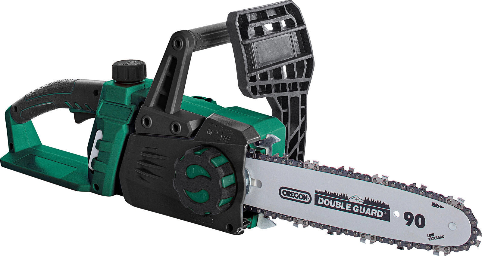 Akku-Kettensäge, Li-Ion Kabellos Garten Outdoor Handkettensäge Holzarbeiten 18V