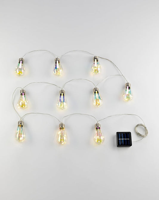 Solar-Lichterkette Luce, 50 LEDs, Länge Lichterkette 180 cm + 200 cm Zuleitung