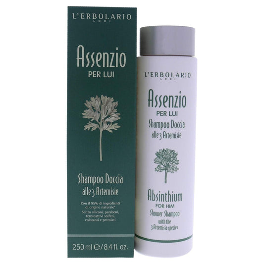 L'Erbolario Absinth für Ihn Dusch - Shampoo, 250 ml