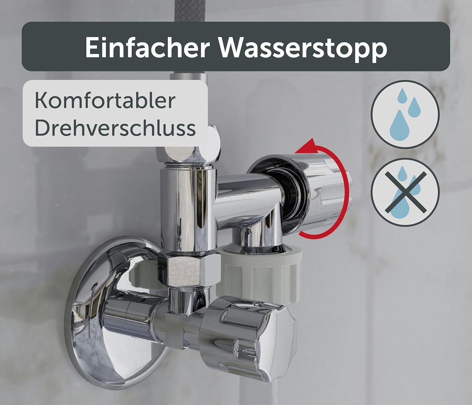Geräte Zusatzventil für Geschirrspüler