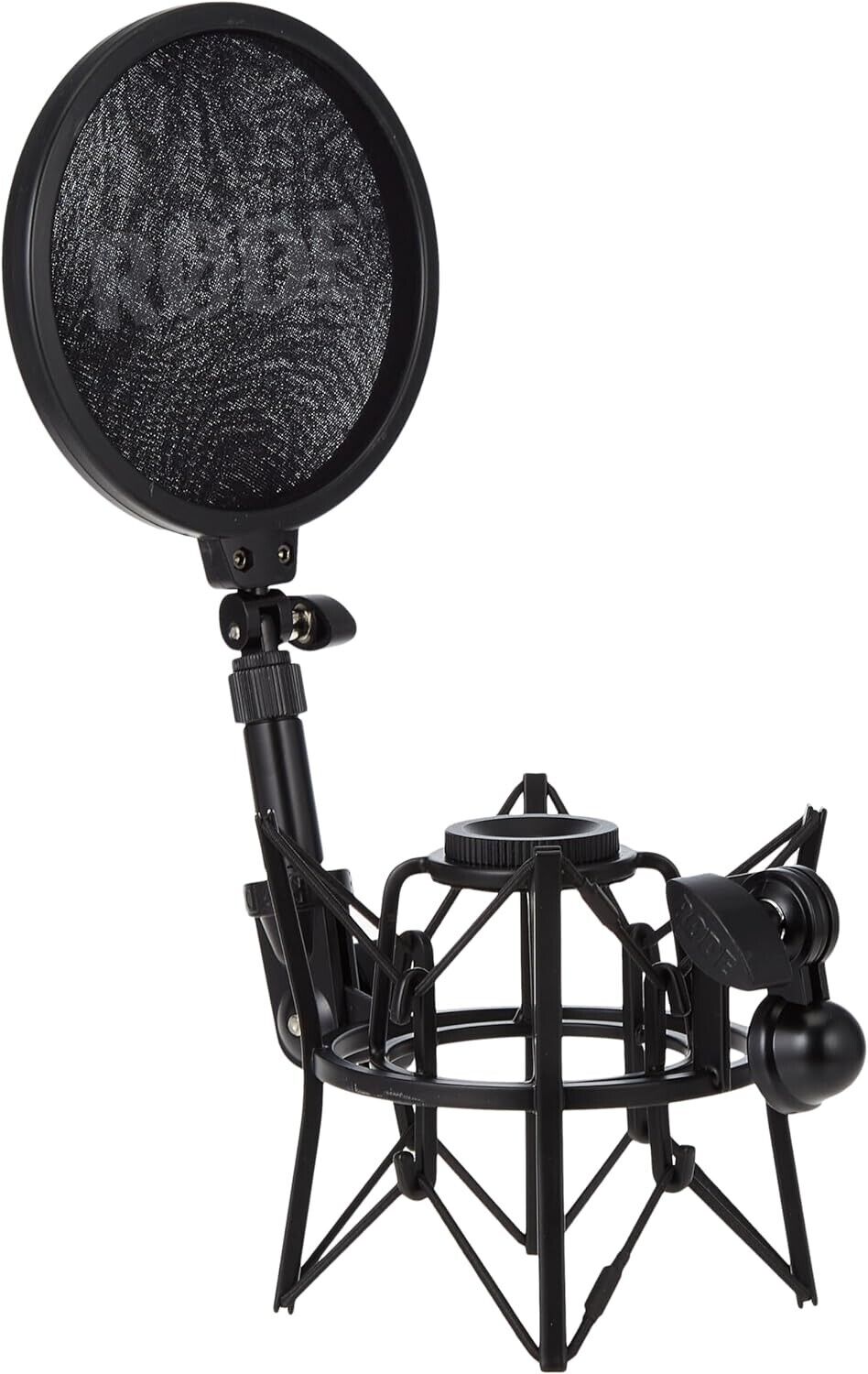 RØDE Stoßdämpferhalterung SM6 mit abnehmbarem Popschutzfilter, schwarz