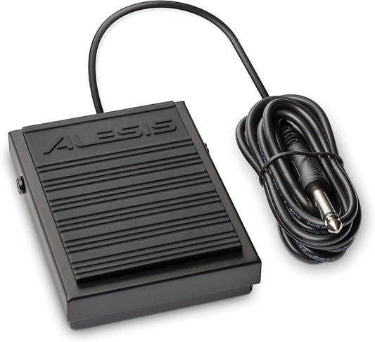 Alesis ASP-1 MKII Universal Sustain Pedal, Keyboard Pedal mit 1,5m Kabel und rut