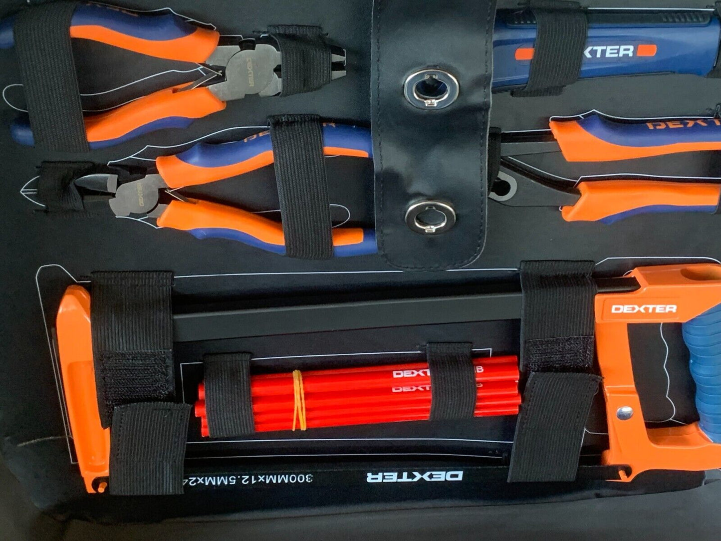 DEXTER - 141-teiliger Werkzeugkoffer - Mit Transportkoffer - Komplettset -, Neu