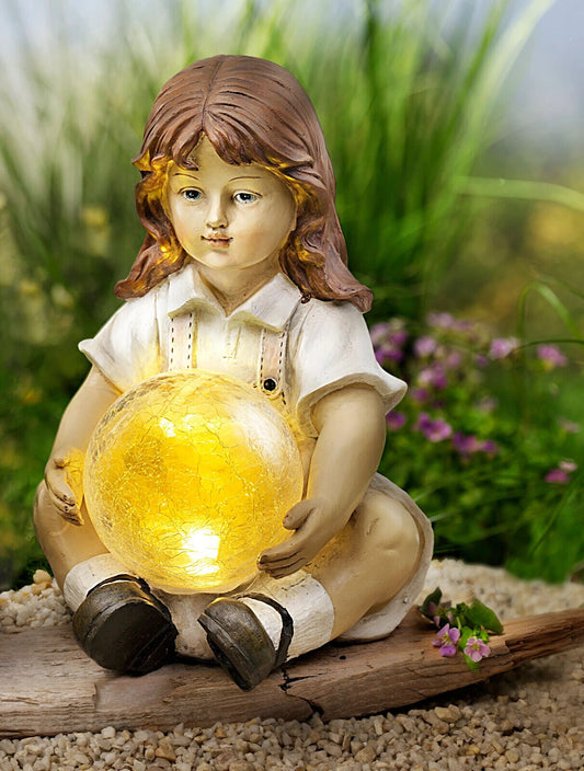 Solar-Dekofigur "Paula" Beleuchtung Deko Gartendekoration Garten
