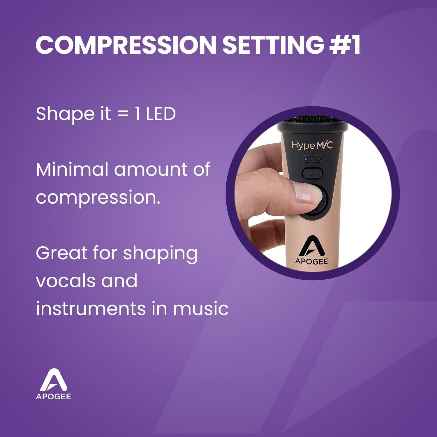 Apogee HypeMiC Hype Mic rose gold Mikrofon Microfon