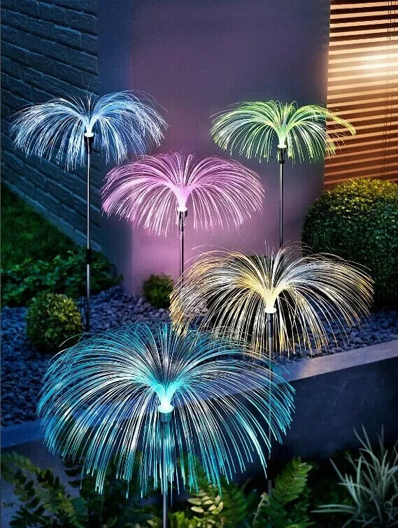 LED-Gartenstecker "Fantasia" 5er-Set LED Beleuchtung Deko Gartendekoration