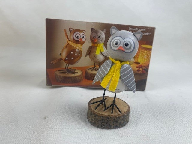 Dekofiguren "Eulen Freunde" 3er-Set