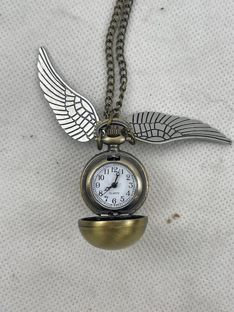 Harry Potter Schnatz Halskette mit Uhr