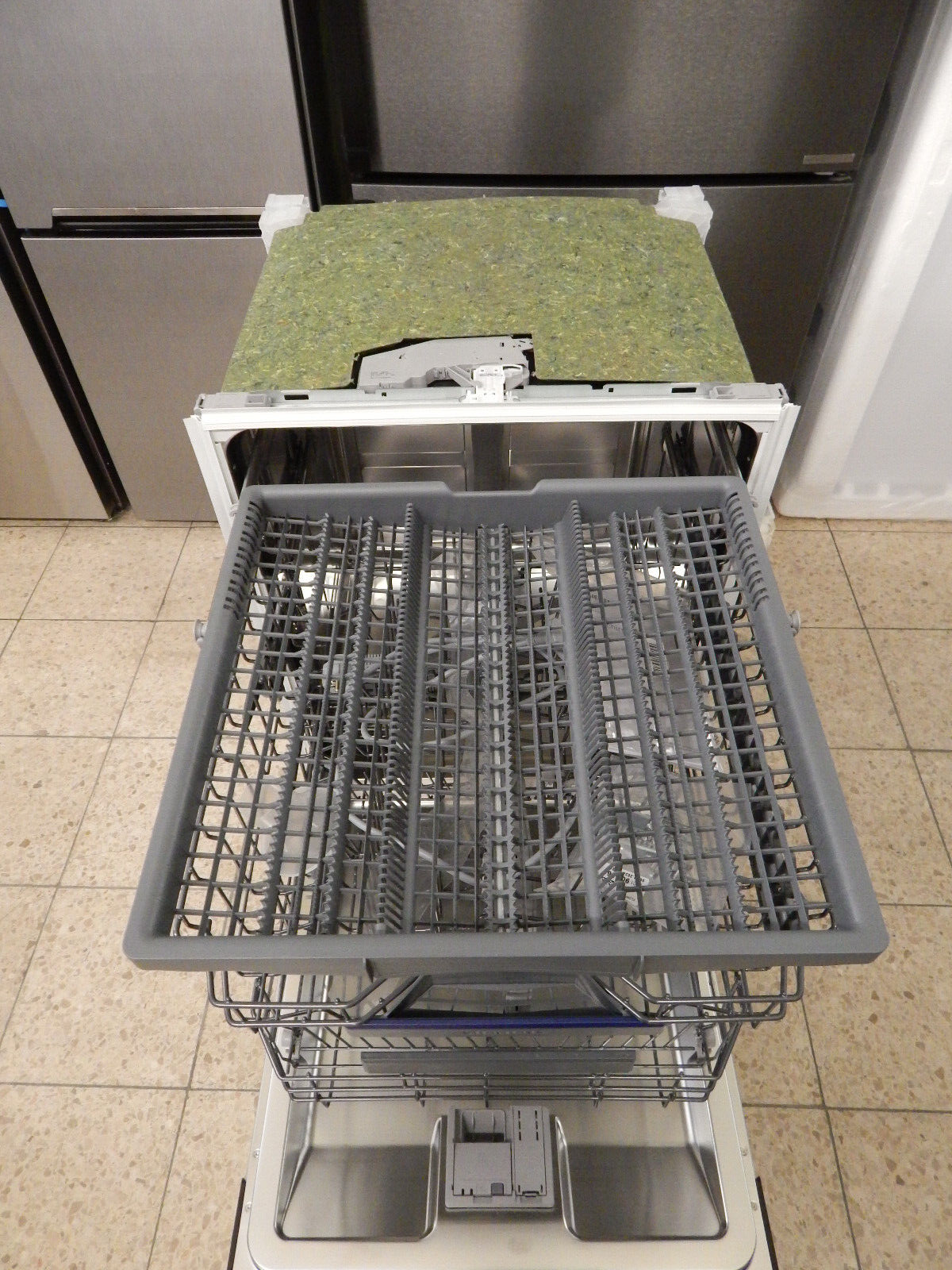 Siemens teilintegrierbarer Geschirrspüler iQ300 SN53ES02CE 14 Maßgedecke Silber
