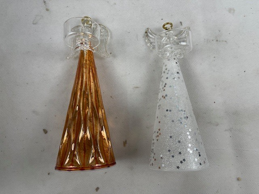 LED-ENGEL MIT TEELICHTHALTER 2er-set