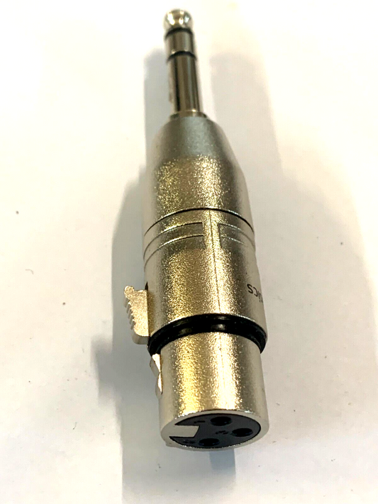 Amazon Basics – Adapter, XLR-Stecker auf TRS-Klinke 6,35 mm
