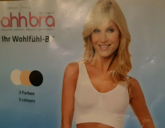 Ahh bra DerWohlfühl BH 3er Set nahtloser BH Ersatz und ohne Bügel Größe: XL