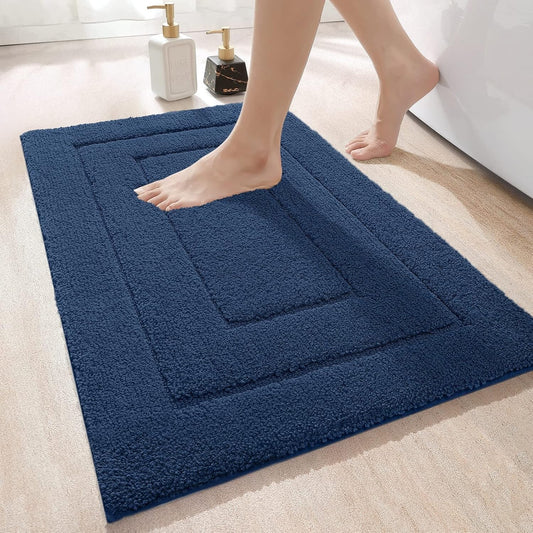 Badematte, rutschfest, weicher Badezimmerteppich, wasserabsorbierend, maschinenw