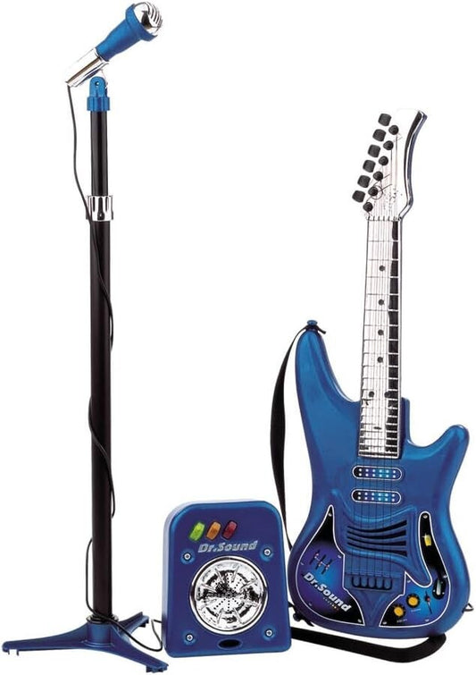 Reig 843 - Sound Gitarre, Mikrofon und Verstärker-Set