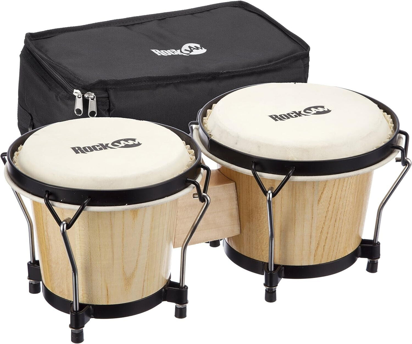 RockJam Bongos Trommel Musikinstrument Musik 7'' & 8'' Musiker Musik Instrument