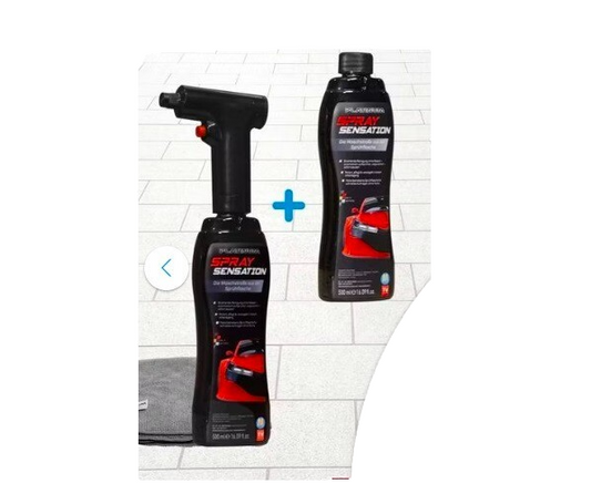 Platinum SpraySensation Autopflege mit Sprühflasche