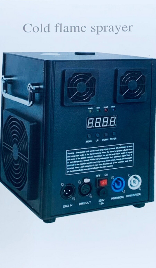UKing Pyrotechnikmaschinen, 530W Cold Spark Feuerwerksmaschine Stage Schwarz
