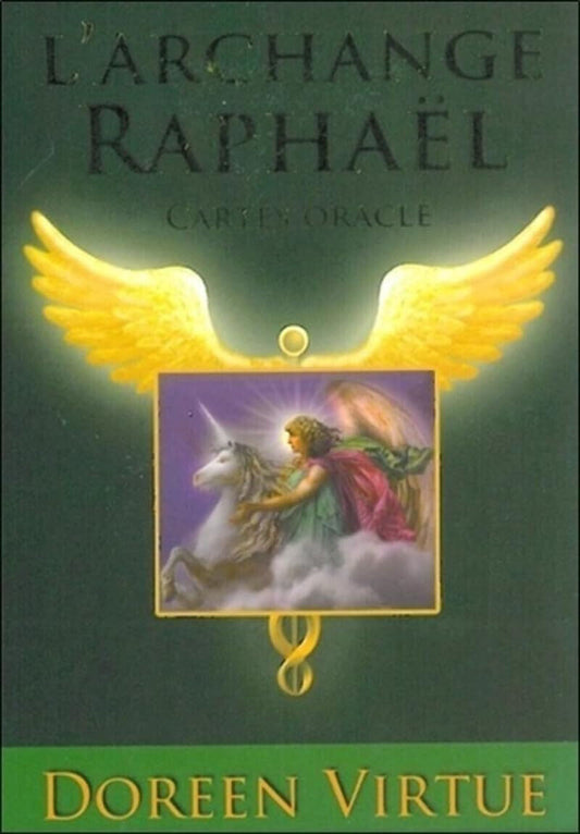 L'archange Raphaël : Orakel Karten von Doreen Virtue | Buch Tarot Kartenlegen