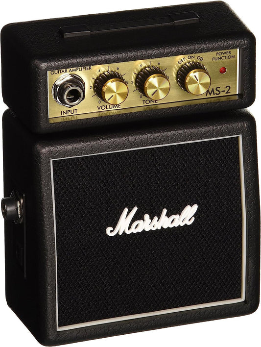Marshall MS-2 Micro AMP Black Verstärker Mini-Verstärker in Schwarz