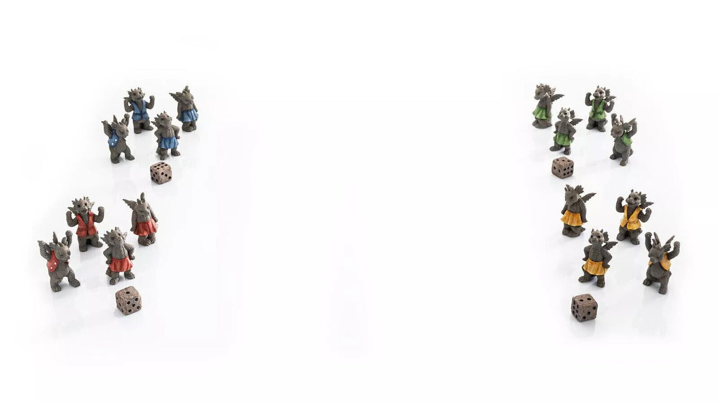Brettspiel Drache Ärgere Dich Nicht Mini Drachen Figuren Spiel Sammler Deko