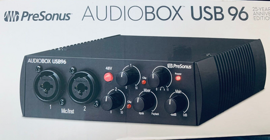 PreSonus AudioBox USB 96 2x2 USB Audio Interface, 25th Anniversary Edition