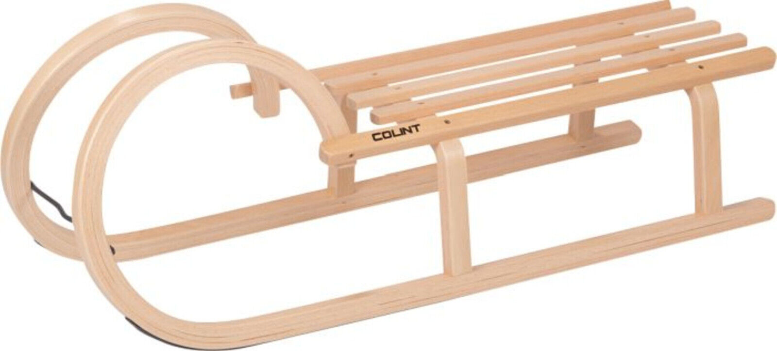 Hörnerrodel ca. 100 cm Latte Rodeln Schlitten Winter Schlittenfahren