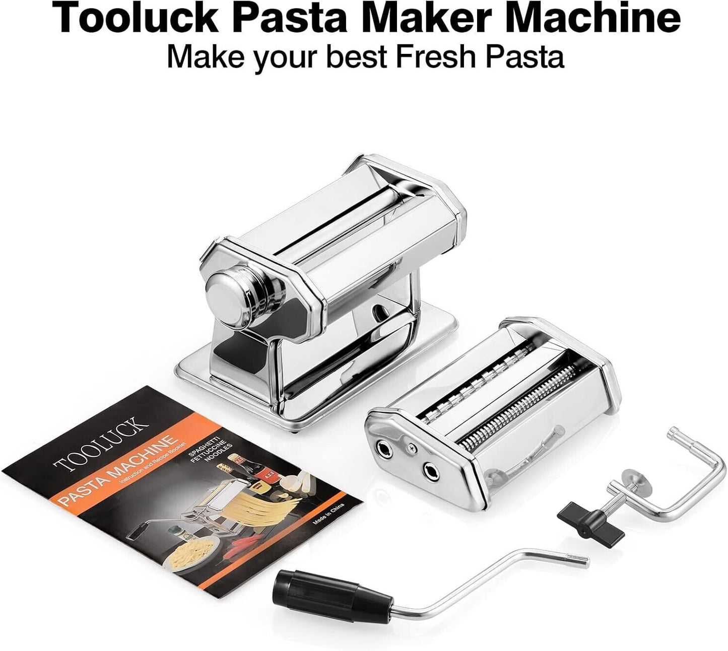 Pasta Nudelmaschine - Silber