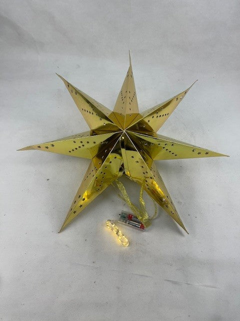 LED-Hängedeko "Golden Star" 60cm