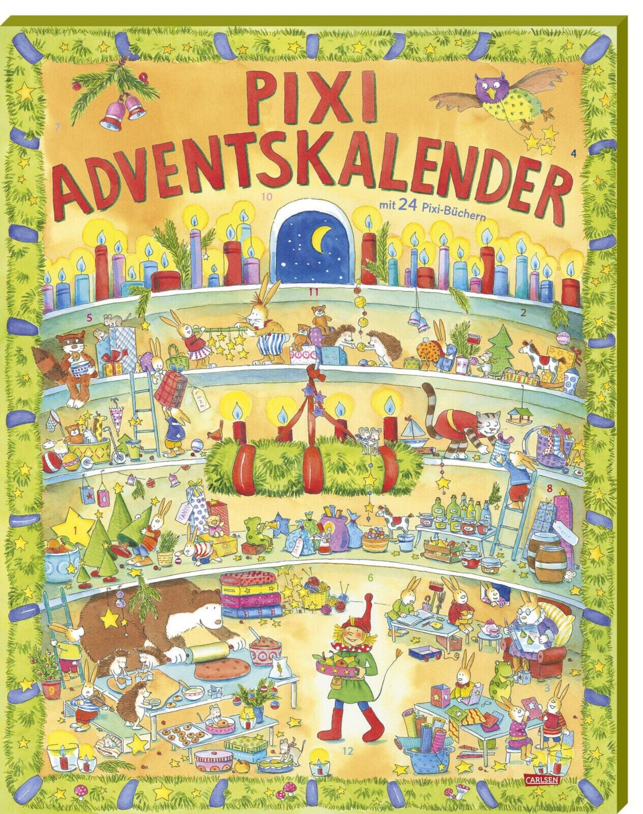 Pixi "Entdecke" Adventskalender mit 24 lustigen Geschichten Advent Kalender