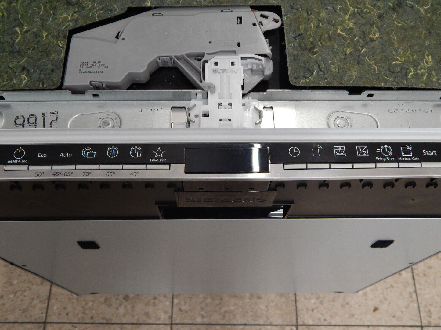 SIEMENS SN63EX15AE iQ300 vollintegrierbarer Geschirrspüler, 13 Maßgedecke