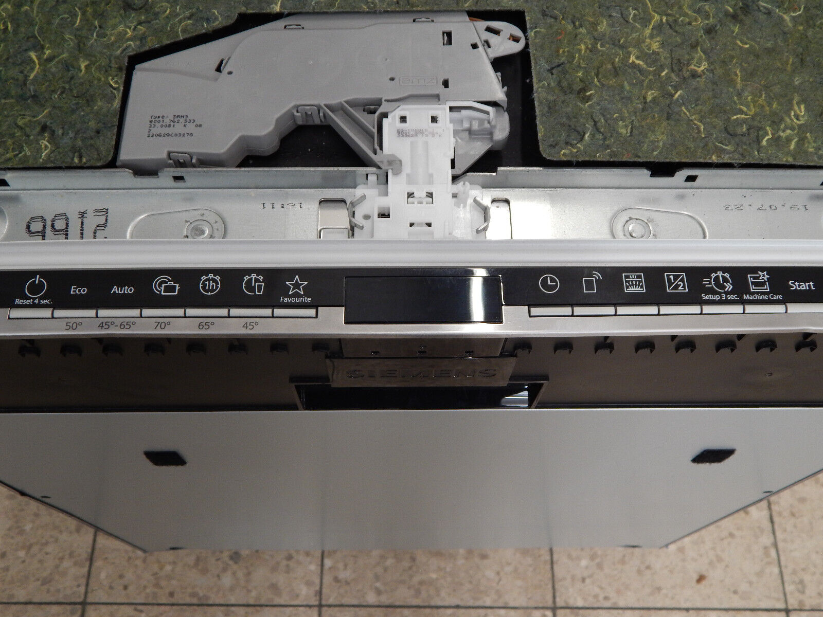 SIEMENS SN63EX15AE iQ300 vollintegrierbarer Geschirrspüler, 13 Maßgedecke