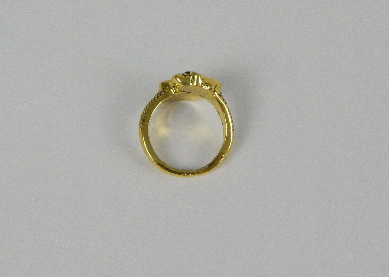 Magie Ring aus Edelstahl Damenring Herrenring mit Drachenmotiv Größenverstellbar