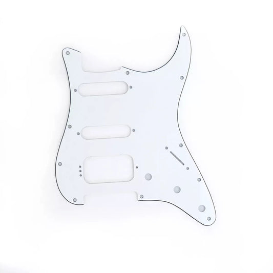Musiclily Pro Runde Ecke HSS Gitarre Schlagbrett für Strat 4-screw Open Pickup