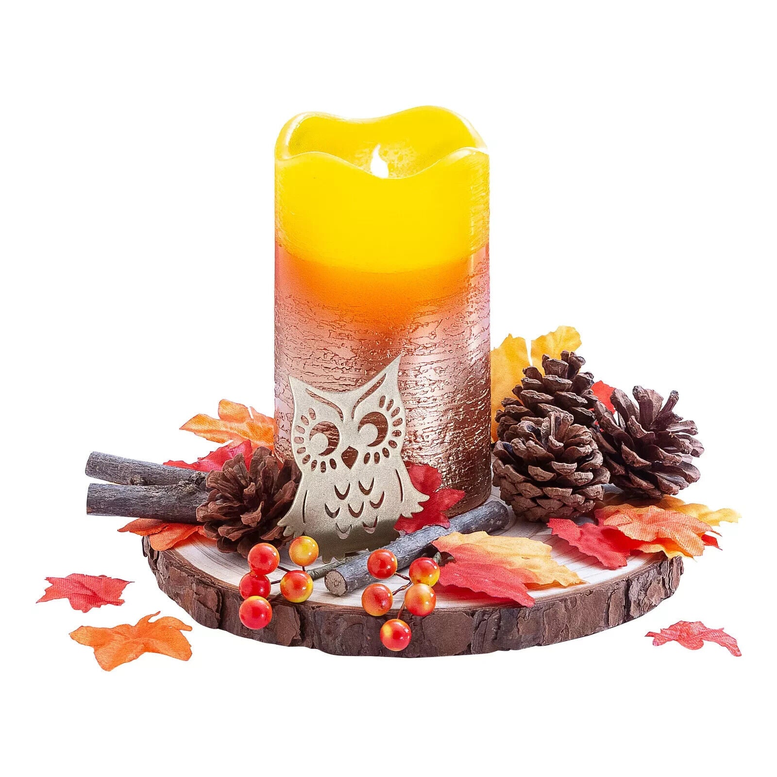 LED Kerzenset Herbstleuchten
