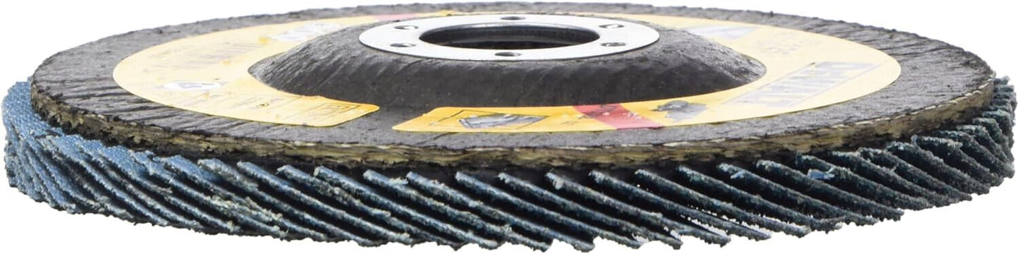 DeWalt 10er Set Winkelschleifer Schleifscheibe Fächerscheibe Winkel 15° - Ø125mm