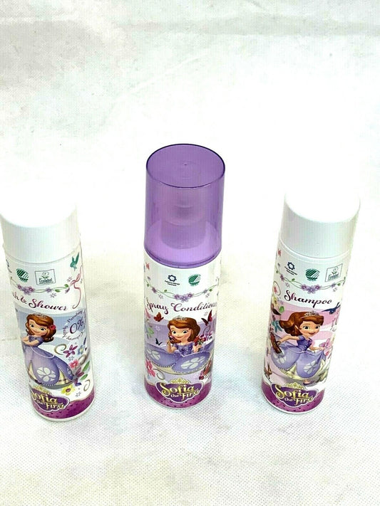 Sofia the First Shampo,Spray Conditioner,Bath& Shower