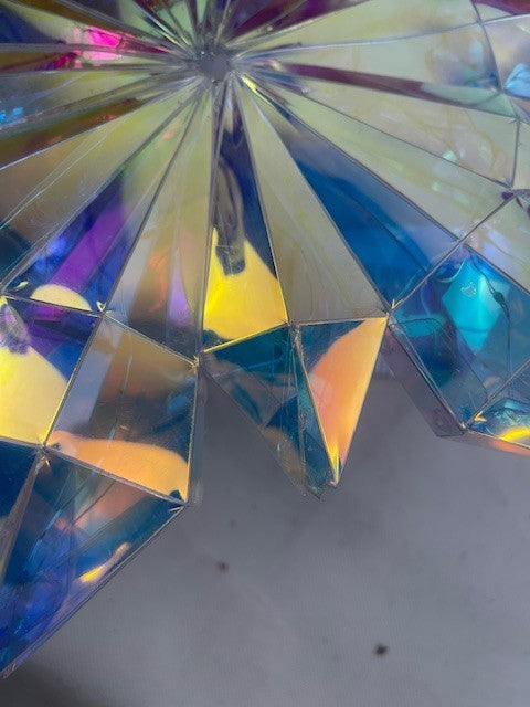 LED-Hängedeko "Rainbow Kristall", 34cm