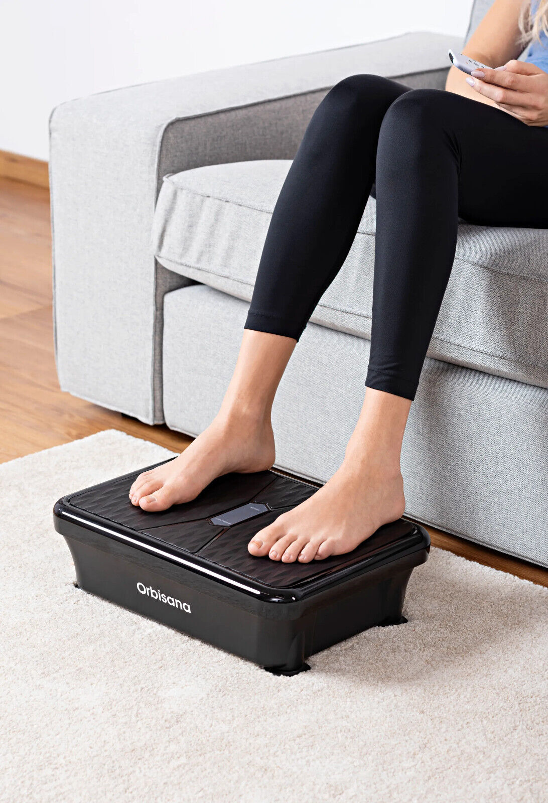 Orbisana VIP 350 Vibrationstrainer mit EMS Fitnessgerät Heimtrainer Sport Gerät