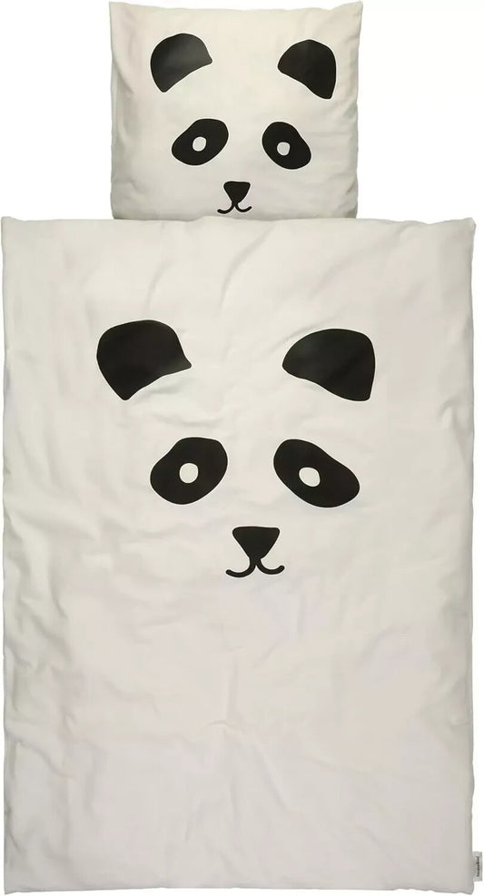 tausendkind Home & Go Flanell Bettwäsche Panda - Atmungsaktive Baumwolle
