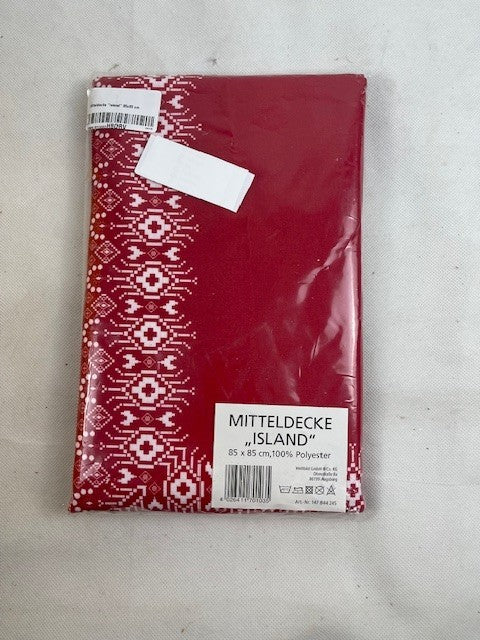 Mitteldecke "ISLAND" 85x85cm 100% Polyester