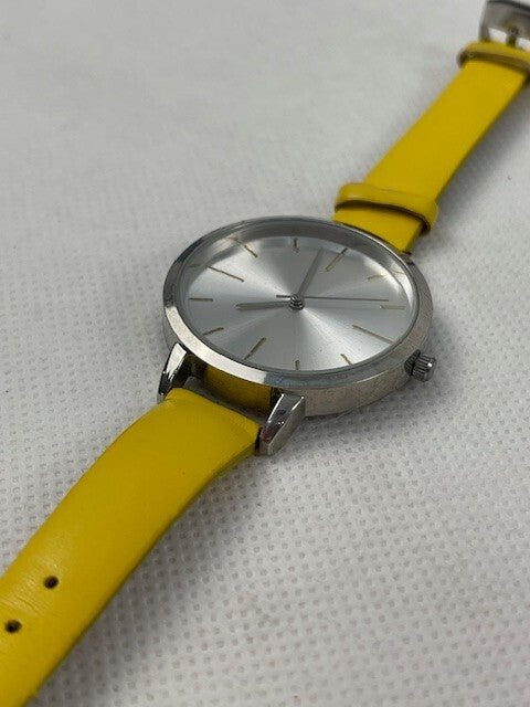 Damen Uhr (Gelb) Frauen Armbanduhr Freizeit Elegant