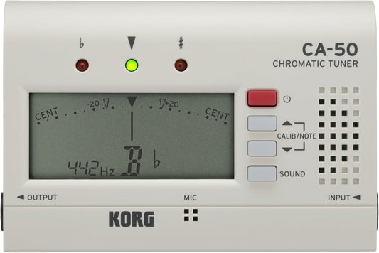Korg CA-50 Chromatic Tuner Stimmgerät - Weiß