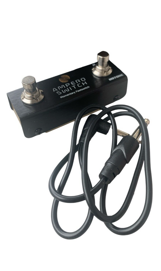 Dual Footswitch Pedal Momentary 2-Way Pedal Fußschalter Regler Ampero Swi