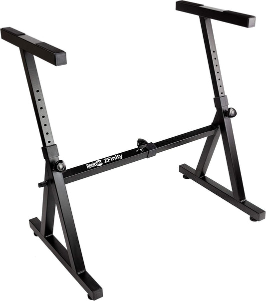 Rockjam Heavy Duty Z-Style Keyboard Stand for Digital Pianos and Electronic Keyb
