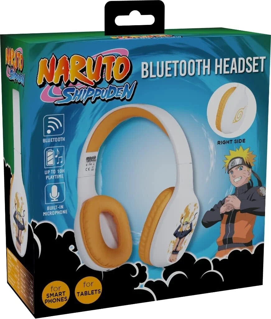 Konix Naruto Shippuden Wireless Bluetooth 5.3 Headphones for Smartphones and Tab
