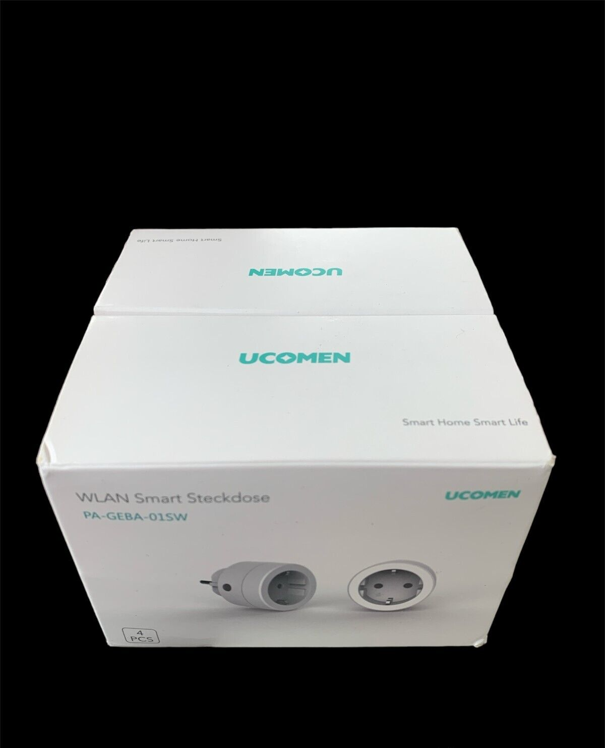 UCOMEN 16A Zeitschaltuhr Steckdose Wlan, Smarter Steckdose mit Sprachsteuerung,W