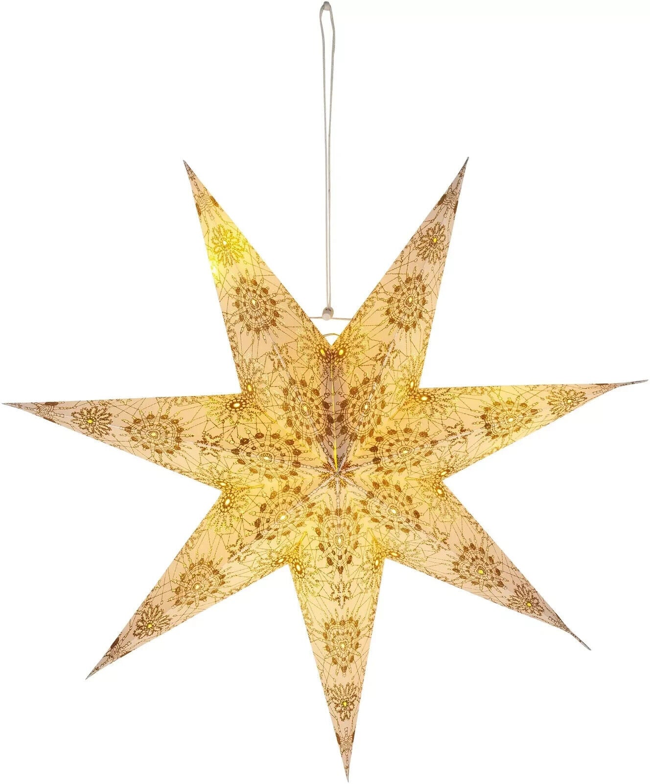 LED-Stern "White Glam" 60cm