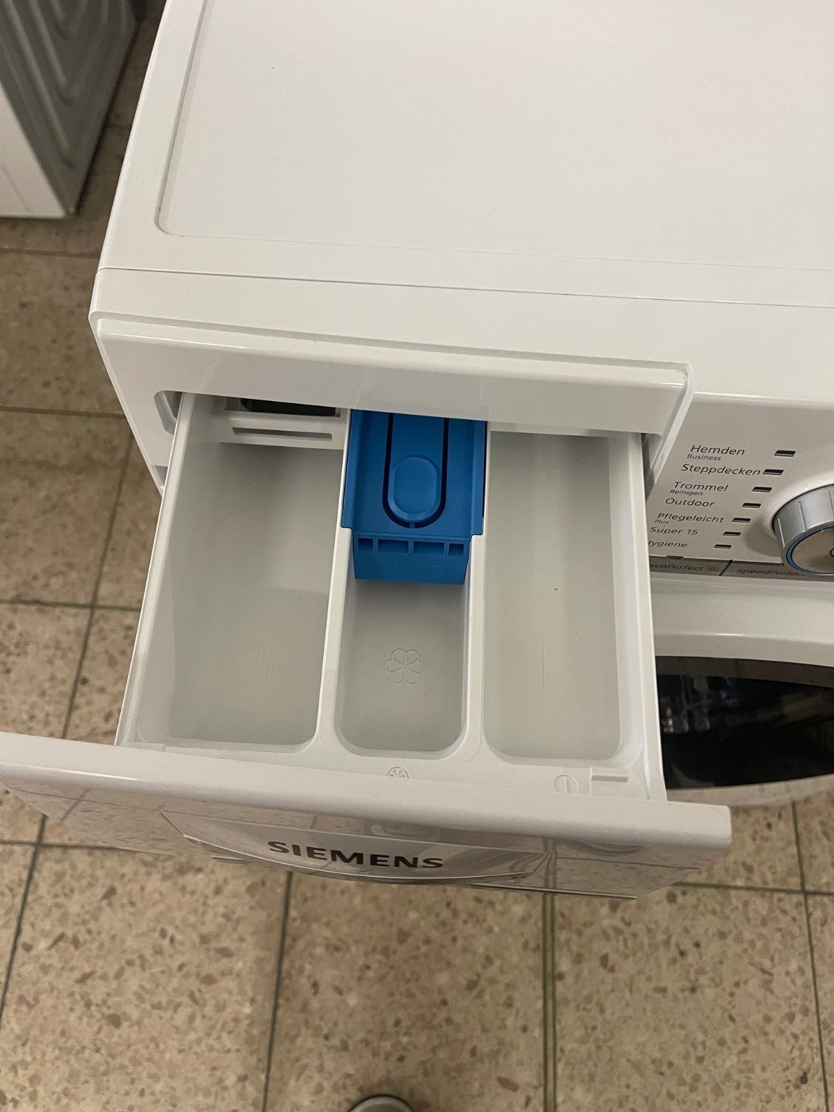 Siemens iQ700 WM16W540 Waschmaschine 8 kg Frontlader 1600U/min in Weiß Waschen
