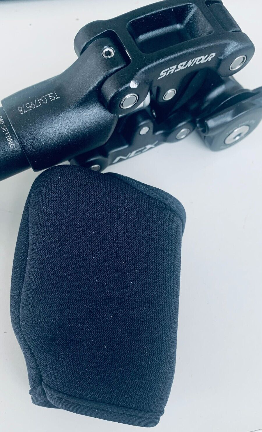 SR Suntour SP12-NCX 27,2mm 350mm Federsattelstütze - Schwarz