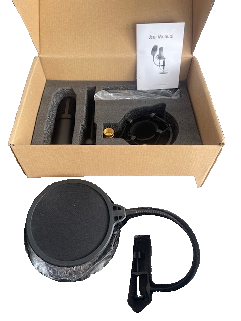 USB Mikrofon Kit 192 kHz/ 24 Bit PLUG & Play